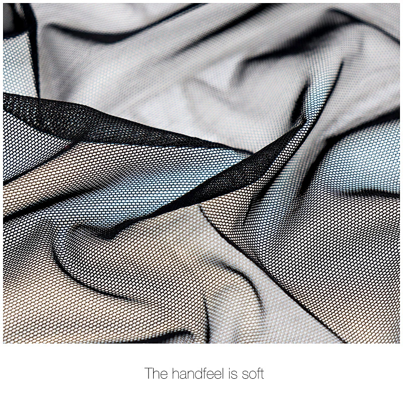 87 nylon 13 spandex high stretch mesh fabric for underwear
